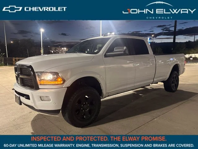 Used 2017 Bright White Clearcoat Ram Laramie image 1