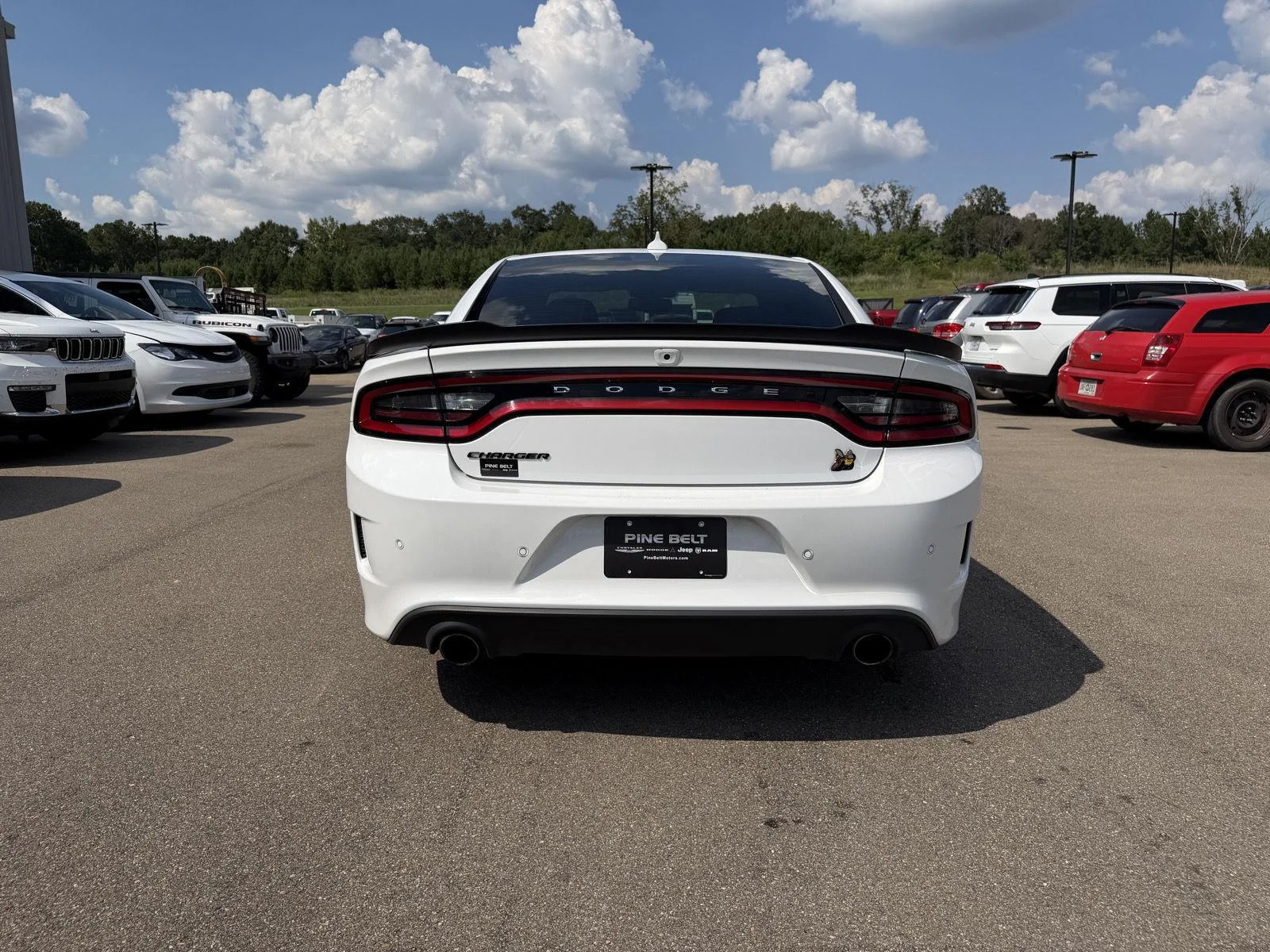Used 2023 White Knuckle Clearcoat Dodge Scat Pack image 5