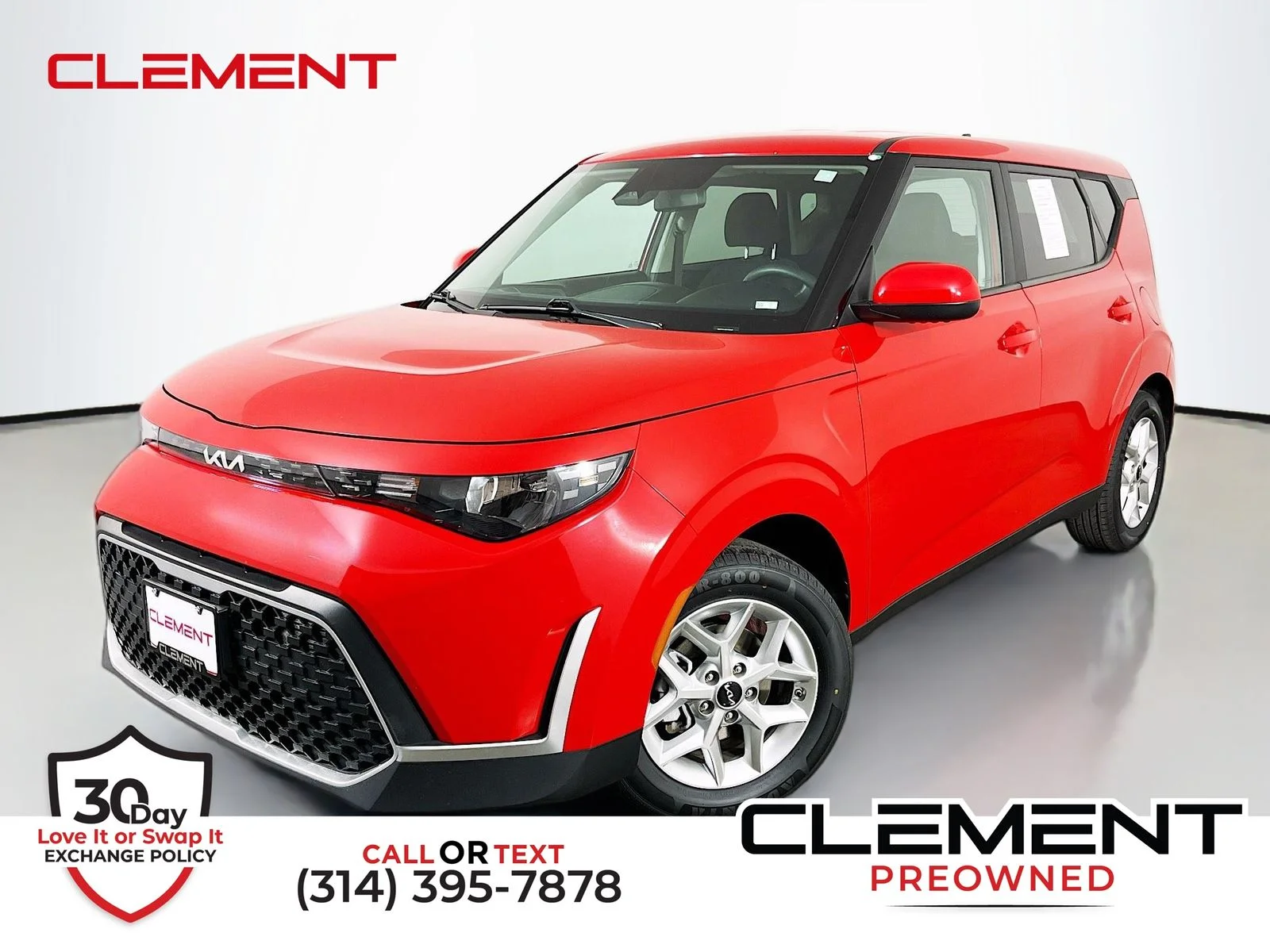 Used 2024 Red Kia LX image 1