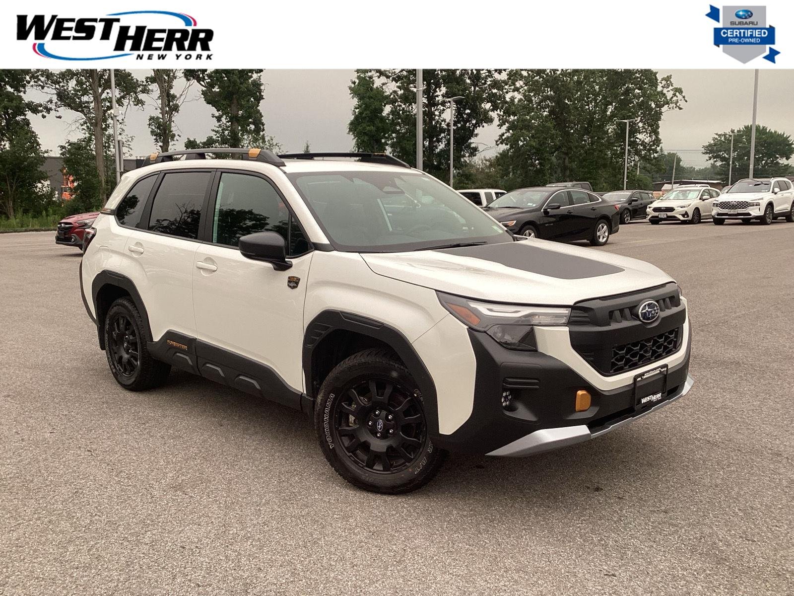 Used 2026 Crystal White Pearl Subaru Wilderness image 1