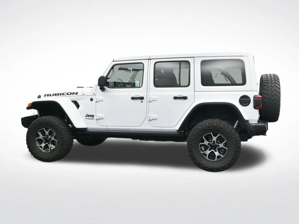 Used 2021 White Jeep Unlimited Rubicon image 10