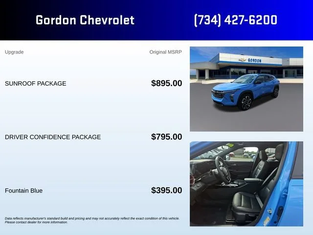 Used 2024 Fountain Blue Chevrolet 2RS image 5