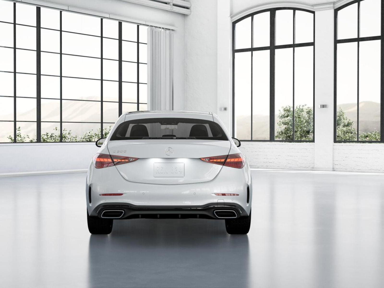 New 2026 MANUFAKTUR Moonlight White Metallic Mercedes-Benz C 300 image 25