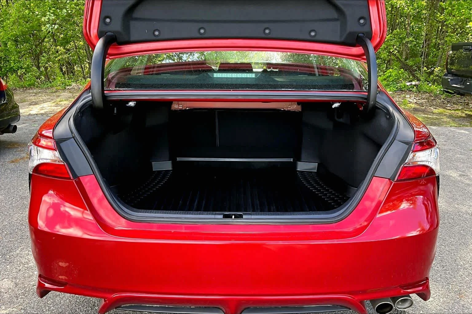 Certified Used 2019 Supersonic Red Toyota SE image 59