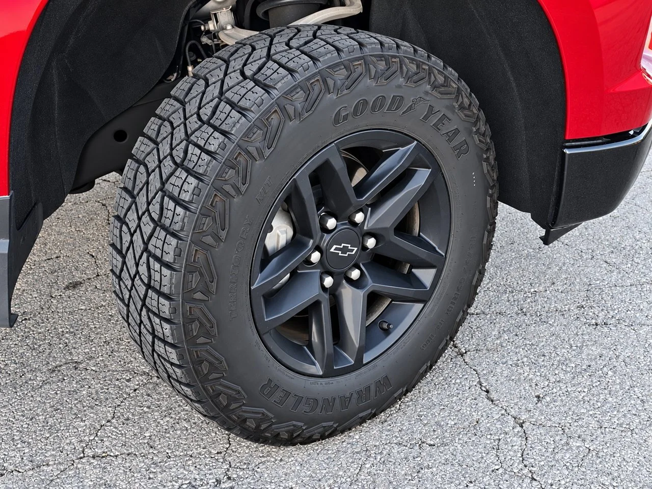 Used 2024 Radiant Red Tintcoat Chevrolet LT Trail Boss image 12
