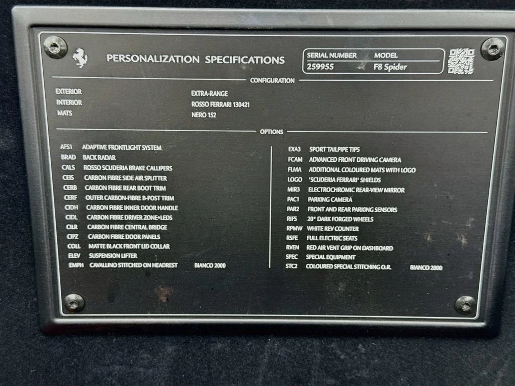 Used 2021 Bianco Italia Ferrari  image 17