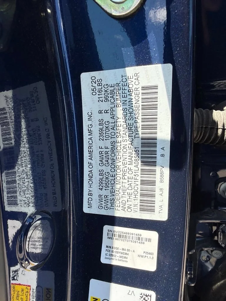 Used 2020  Honda EX-L image 17