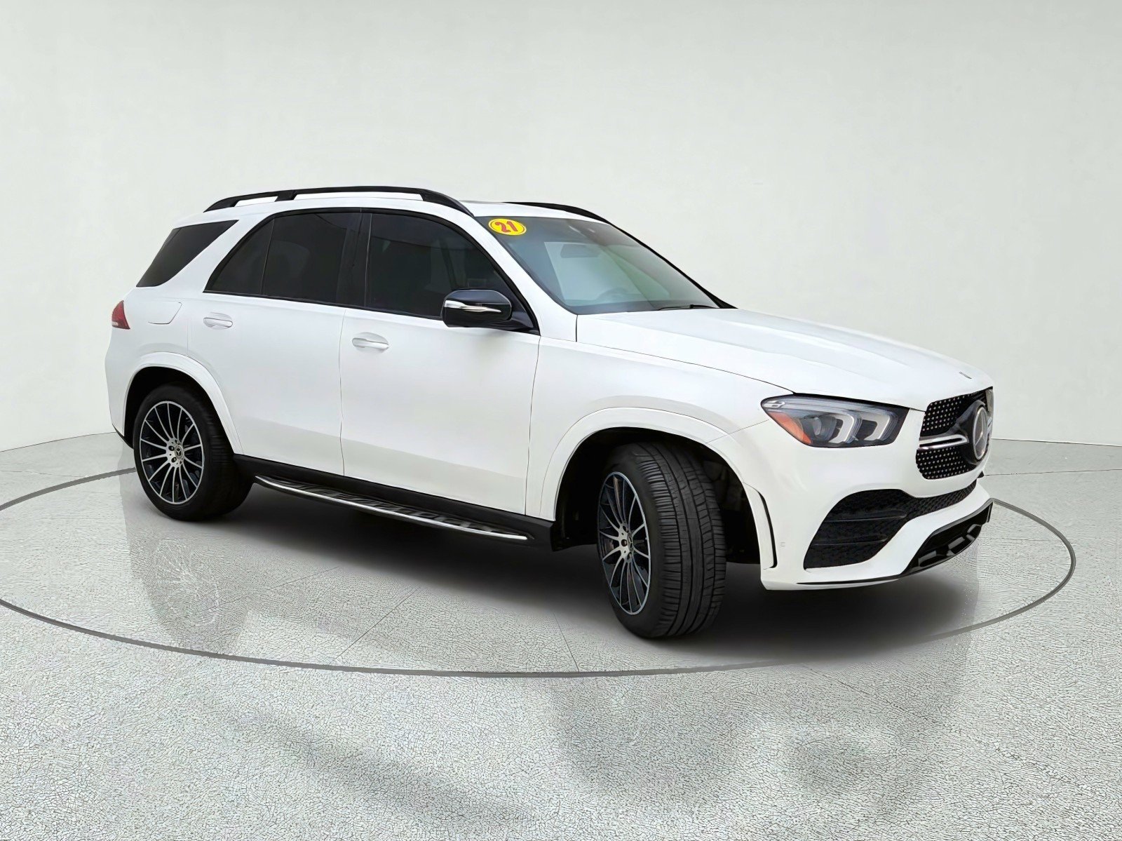 Certified Used 2021 Polar White Mercedes-Benz GLE 350 image 5
