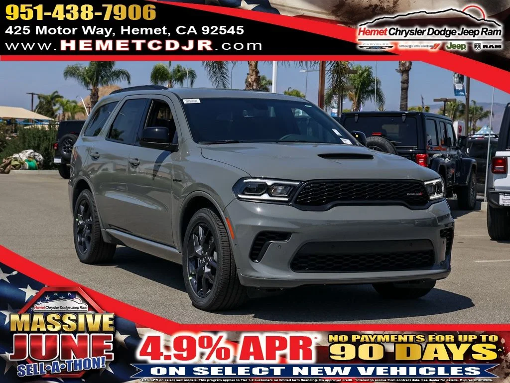 New 2026 Destroyer Gray Clear-Coat Exterior Paint Dodge GT Blacktop AWD Hemi image 1