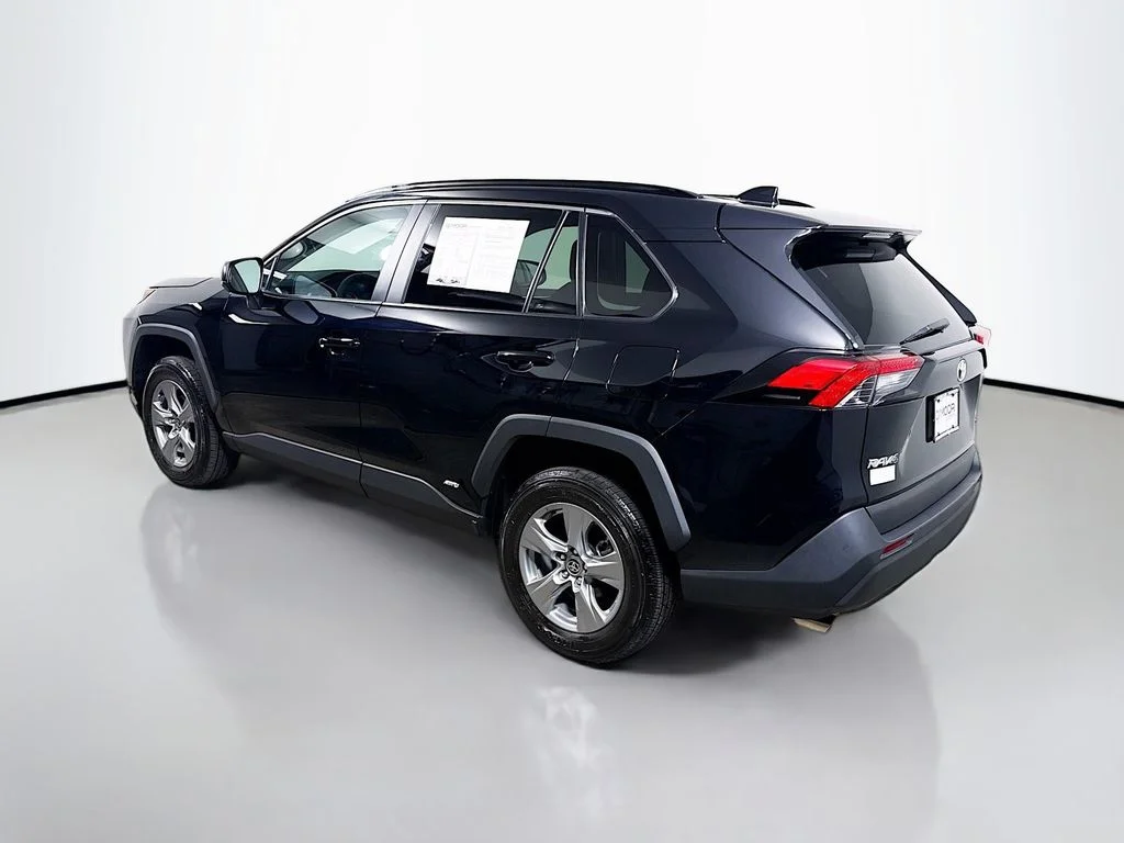 Certified Used 2025 Midnight Black Metallic Toyota Hybrid LE image 5