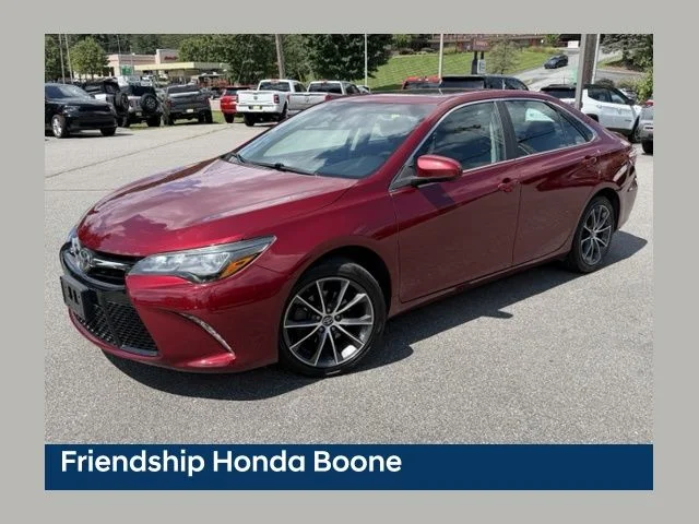 Used 2017 Red Toyota XSE V6 image 1