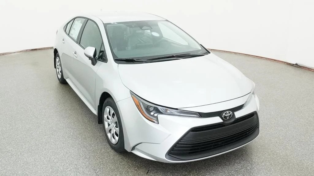 New 2026 Classic Silver Metallic Toyota LE image 8
