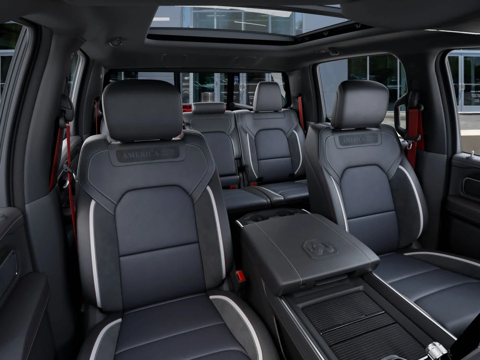 New 2026 Molten Red Pearl-Coat Exterior Paint RAM Laramie image 16