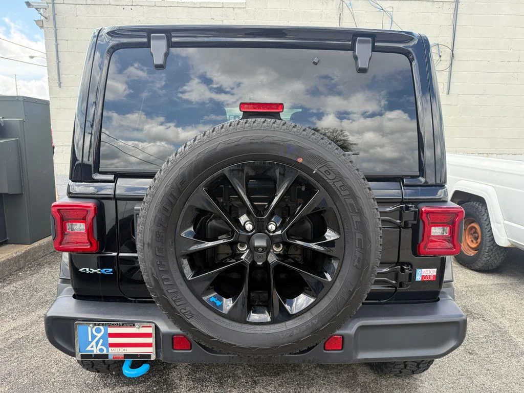Used 2023 Black Jeep Sahara 4xe image 8
