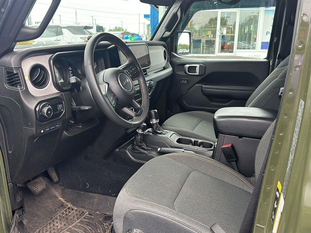 Used 2024 Sarge Green Clearcoat Jeep Sport S image 7