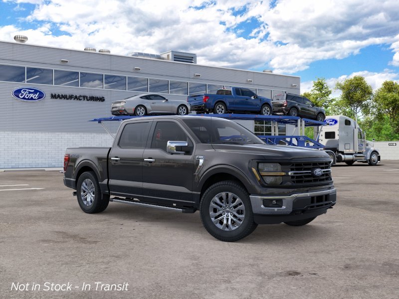 New 2026 Agate Black Metallic Ford XLT image 7