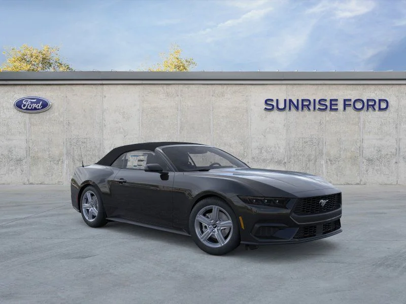 New 2026 Shadow Black Ford EcoBoost® Premium Convertible image 7