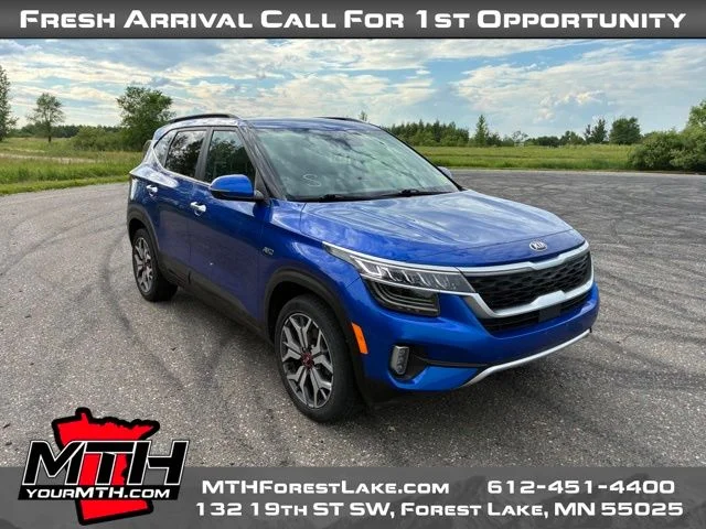 Used 2021 Blue Kia SX image 2