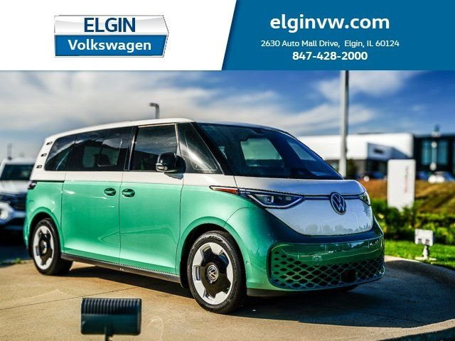 Mahi Green W/Candy White Upper 2025 Volkswagen ID.Buzz 1st Edition 4Motion Minivan All-Wheel Drive