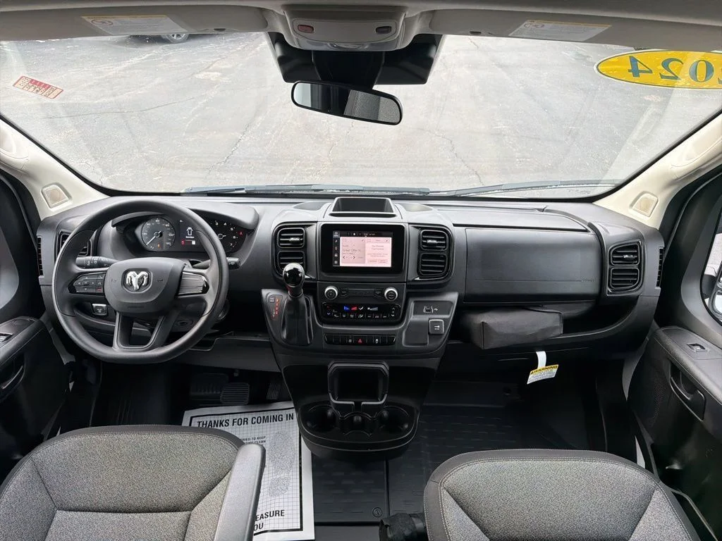 Used 2024 Bright White Clearcoat Ram High Roof image 15