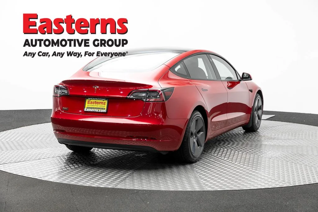 Used 2022 Red Tesla Base image 5
