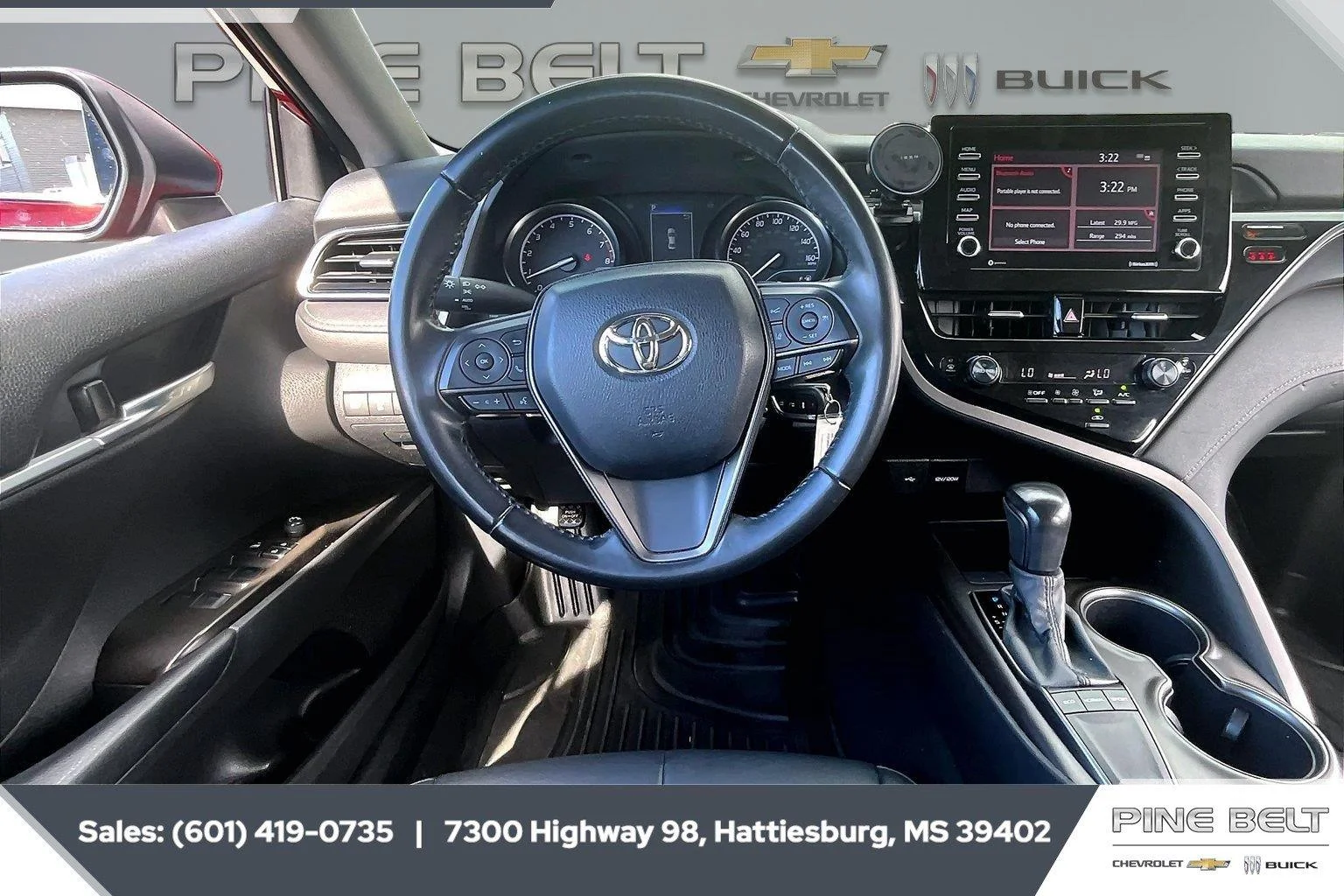 Used 2022 Supersonic Red Toyota SE image 5