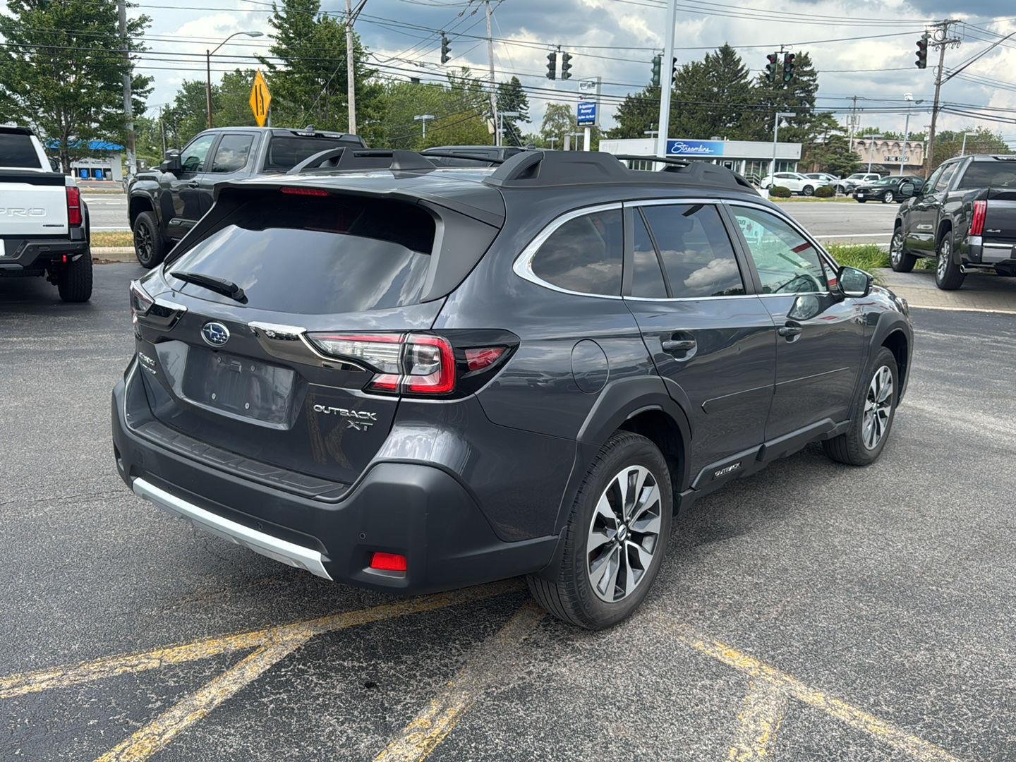Used 2023 Magnetite Gray Metallic Subaru Limited XT image 6