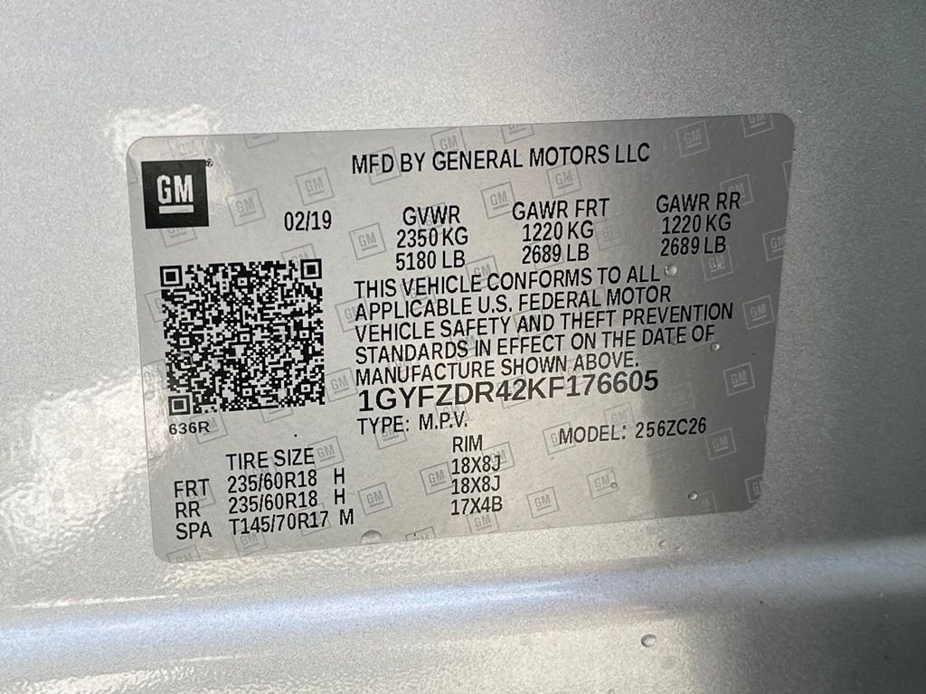 Used 2019 Silver Cadillac Premium Luxury image 41