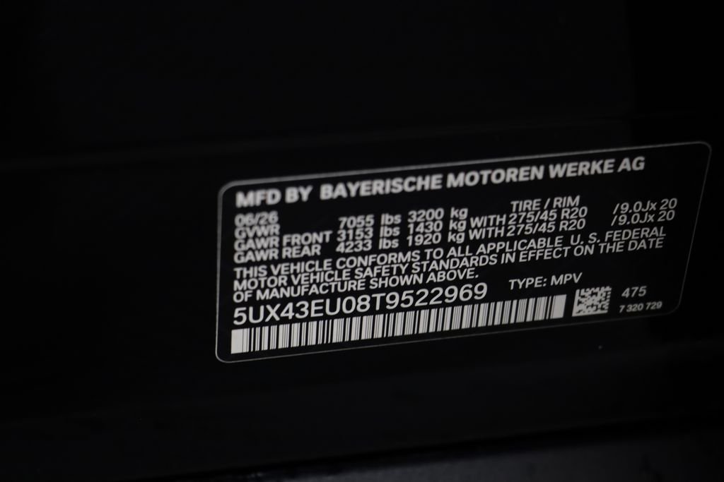 New 2026 Black Sapphire Metallic BMW xDrive50e image 25