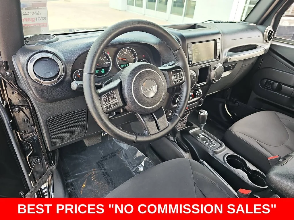 Used 2016 Black Jeep Unlimited Sport image 15
