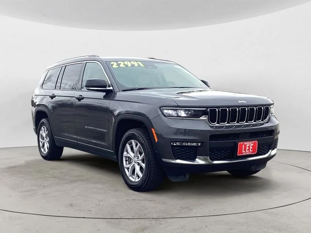 Used 2022 Baltic Gray Metallic Clearcoat Jeep Limited image 7