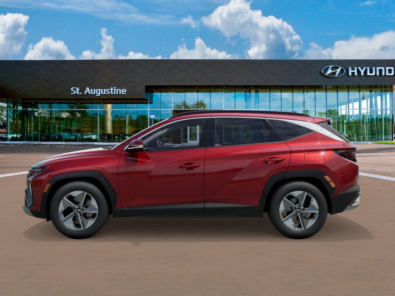 New 2026 Ultimate Red Hyundai SEL Premium FWD image 3