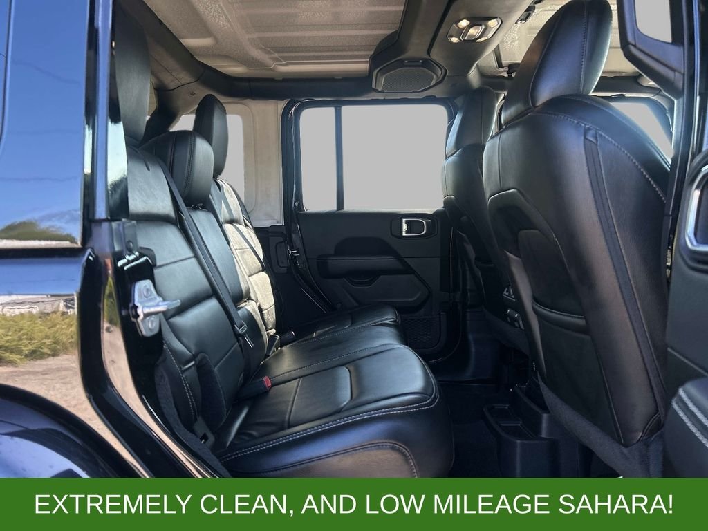 Used 2022 Black Jeep Unlimited Sahara image 17