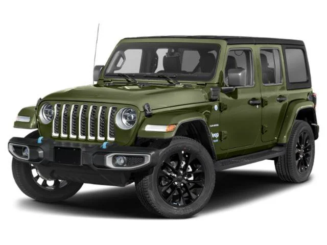 Used 2023 Sarge Green Clearcoat Jeep Rubicon image 1