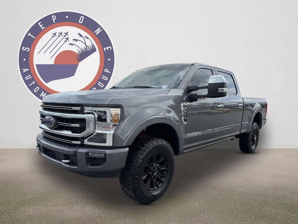 Used 2022 Gray Ford Platinum image 2