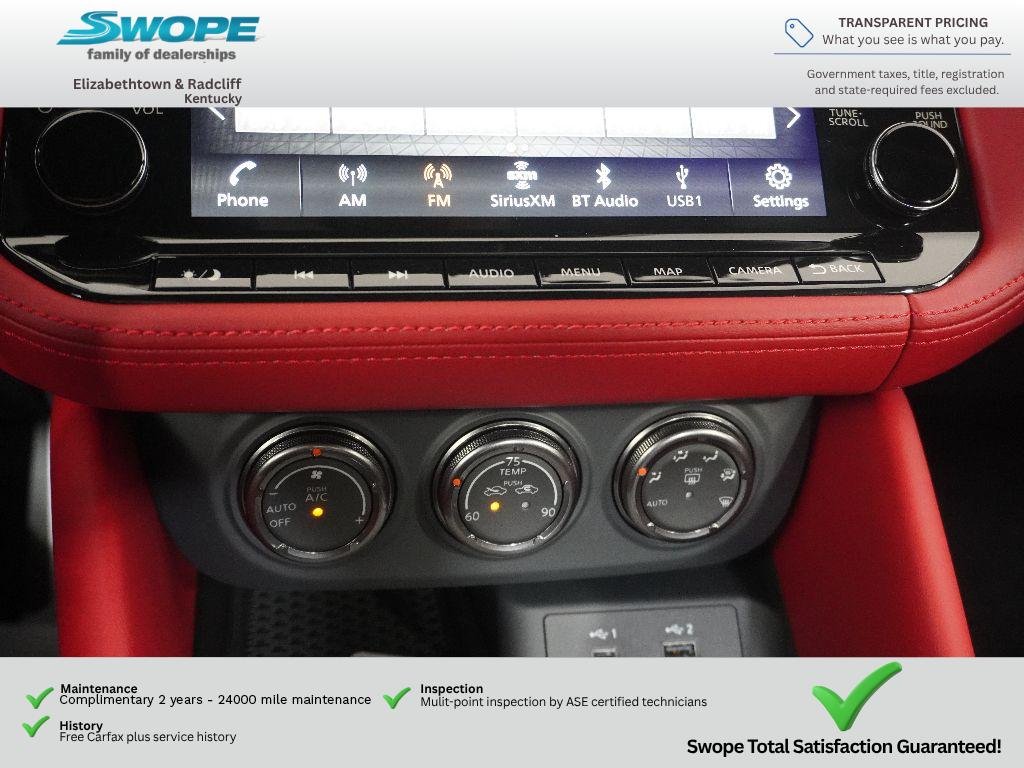 New 2026 Solid Red / Super Black Two-tone Nissan Performance image 20