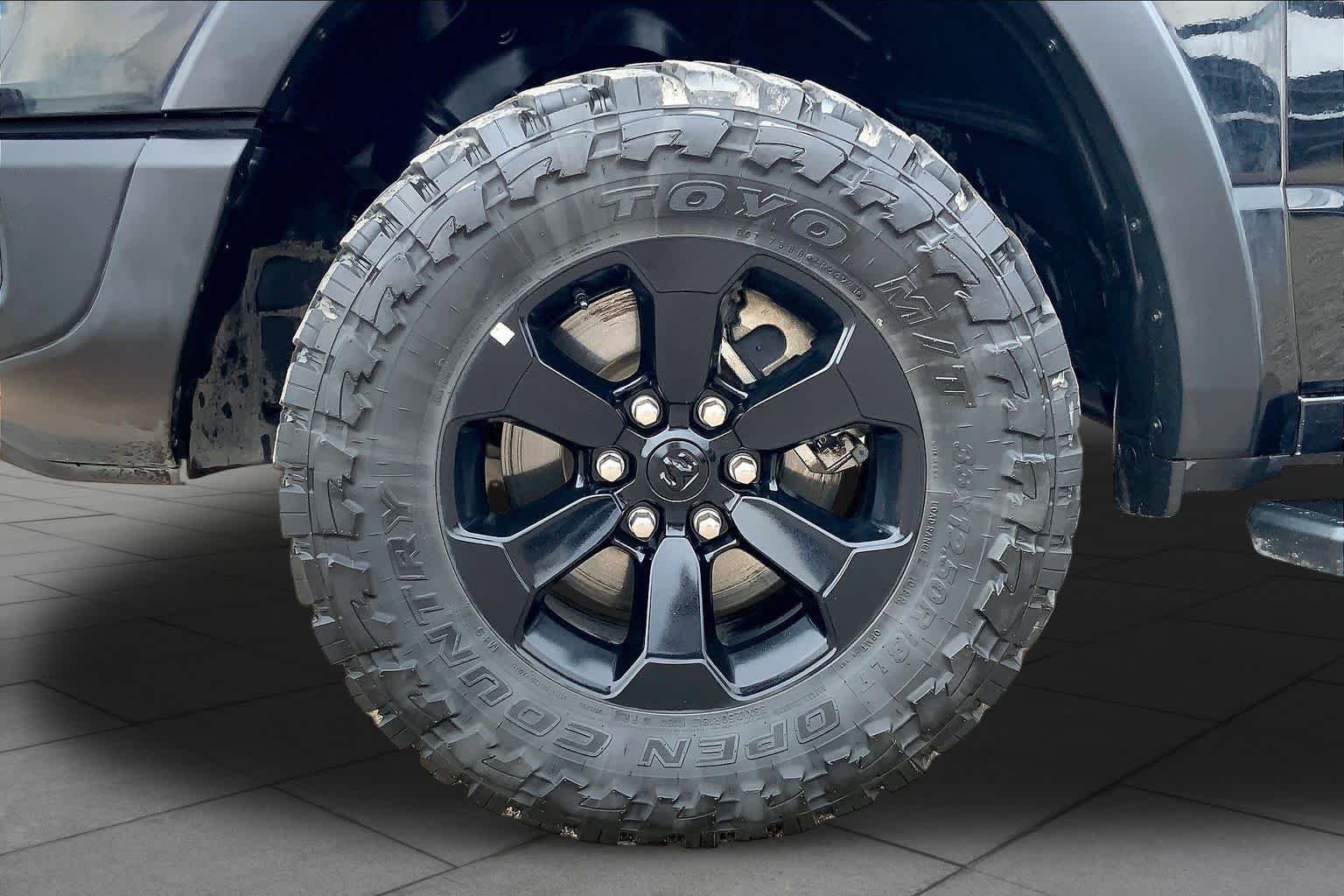 Used 2020 Diamond Black Crystal Pearlcoat Ram Rebel image 11