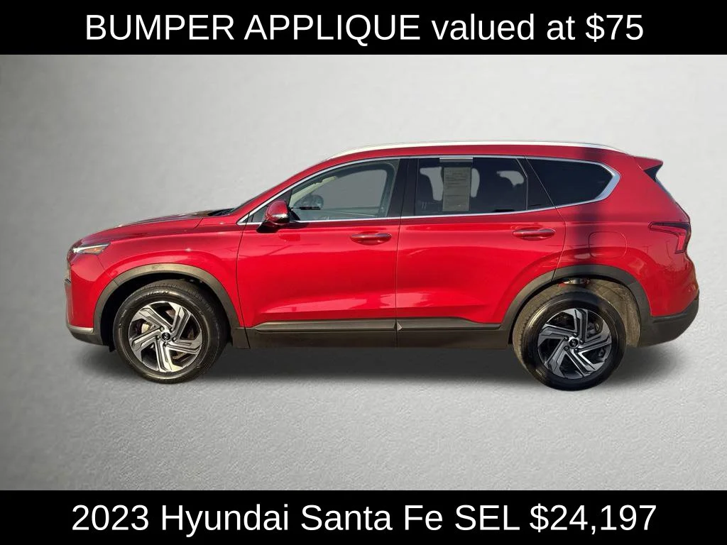 Used 2023 Red Hyundai SEL image 6