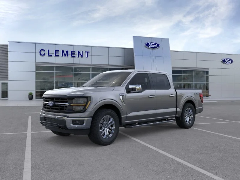 New 2026 Carbonized Gray Metallic Ford XLT image 1
