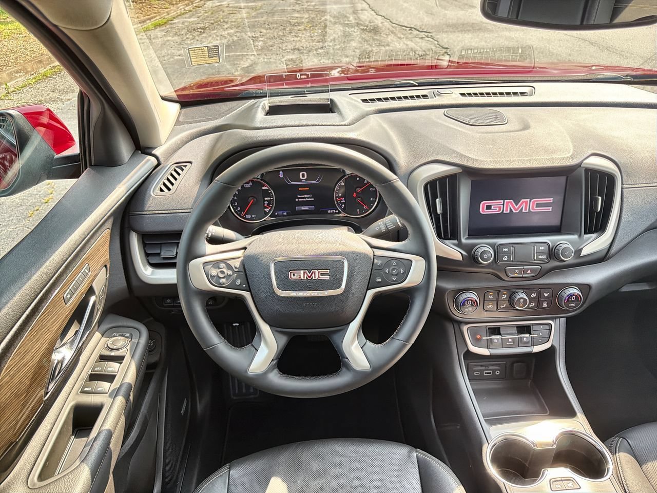 Used 2024 Volcanic Red Tintcoat GMC Denali image 10