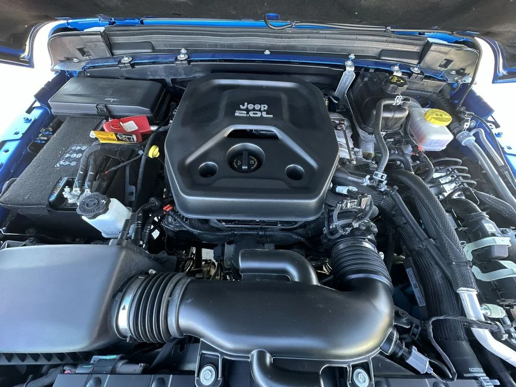 Used 2022 Blue Jeep Unlimited Willys image 25