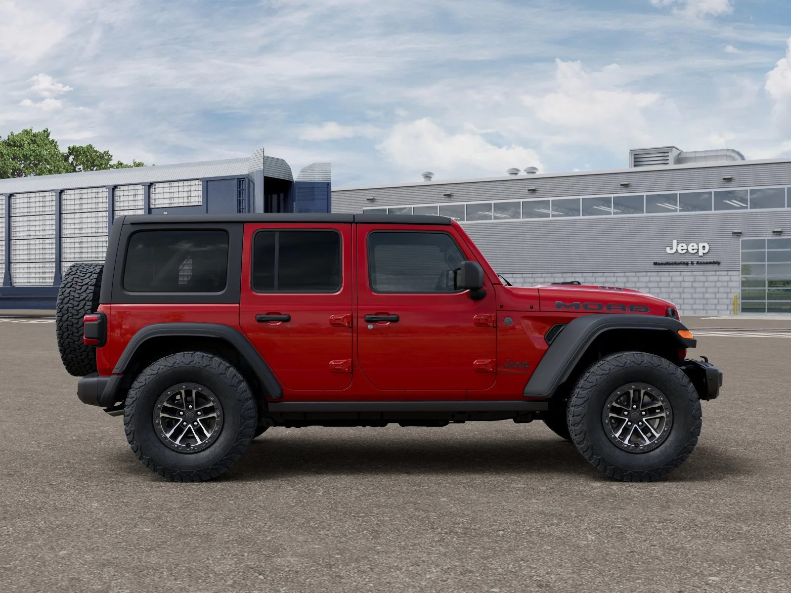 New 2026 Firecracker Red Clear-Coat Exterior Paint Jeep Moab 392 image 21
