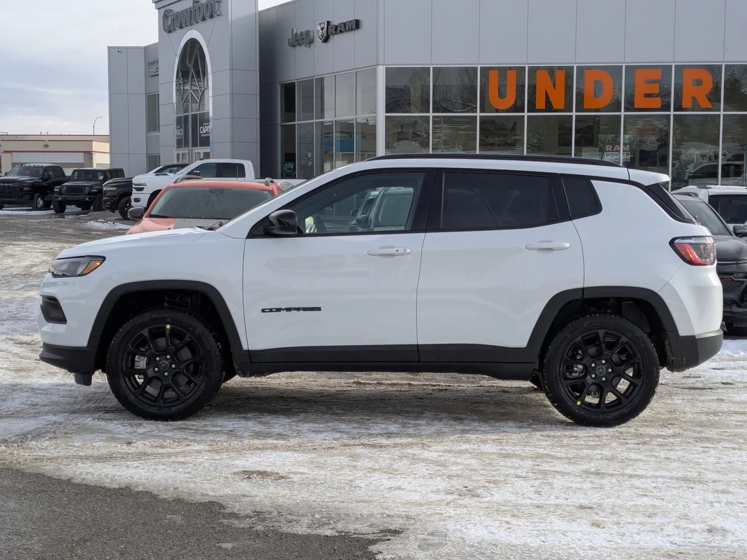 New 2026 White Jeep North - - 4x4 - Altitude Special Edition 18 inch Blacked Out Wheels & More! image 5