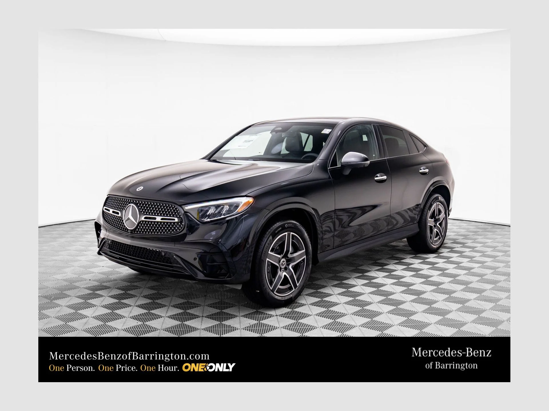 New 2026 Black Mercedes-Benz GLC 300 Coupe image 1