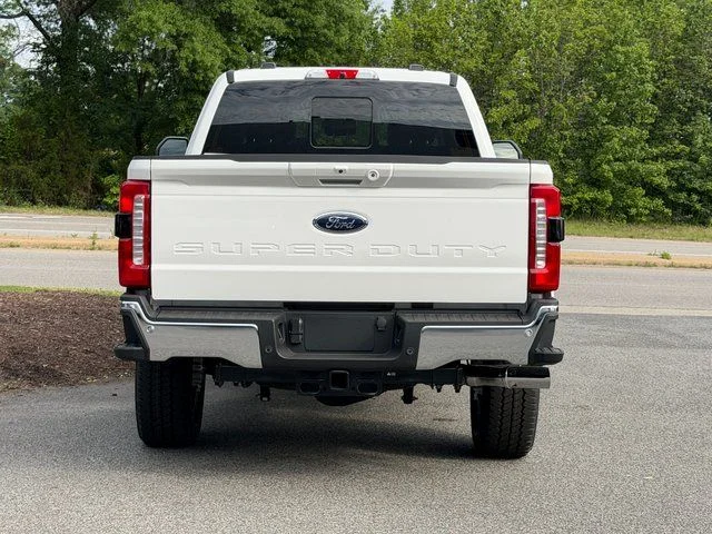 New 2026 Star White Metallic Tri-Coat Ford Lariat image 6
