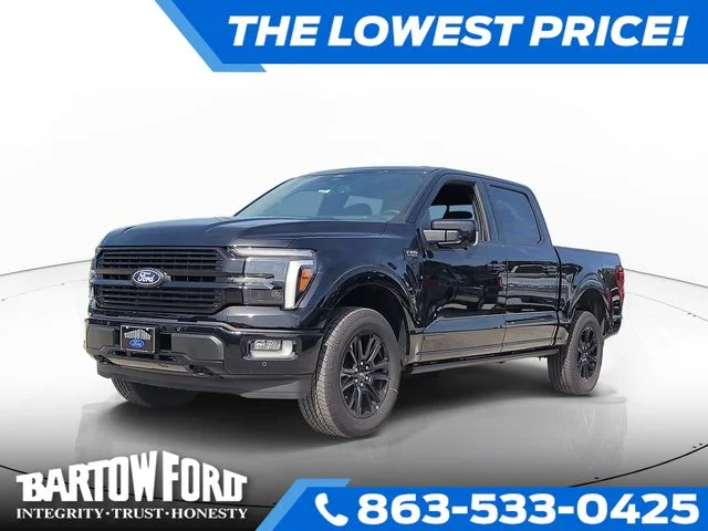 New 2026 Black Metallic Ford Platinum image 1