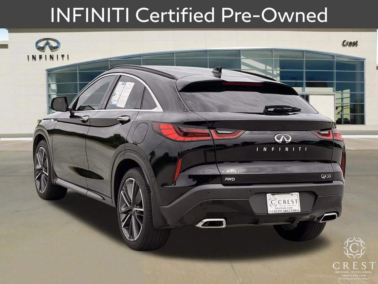 Certified Used 2023 Black Obsidian INFINITI LUXE image 7