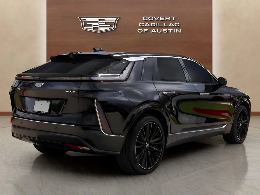 Used 2025 Stellar Black Metallic Cadillac Luxury 2 image 4