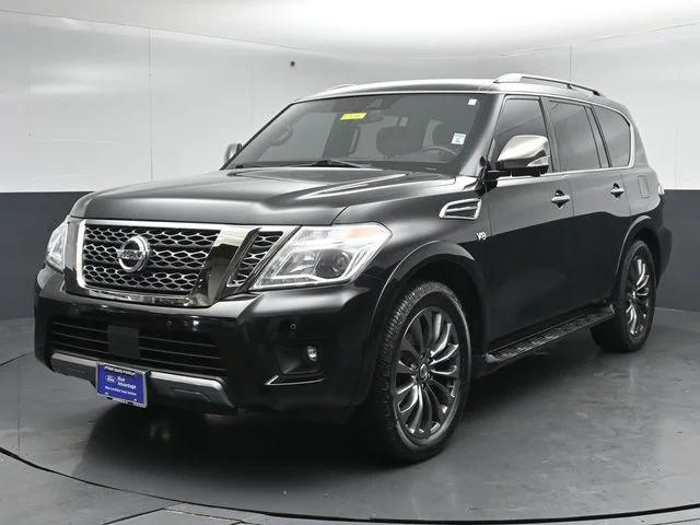 Certified Used 2020 Black Nissan Platinum image 3