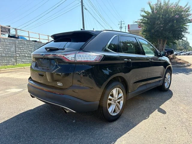 Used 2018 Shadow Black Ford SEL image 4